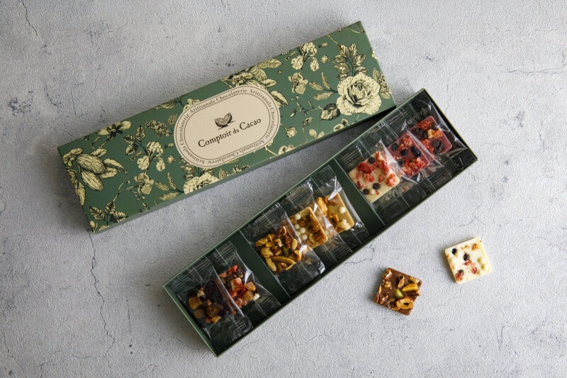 【大人のバレンタインギフトに】アミングオリジナル「コントワール・デュ・カカオ」のアソートBOXができました！